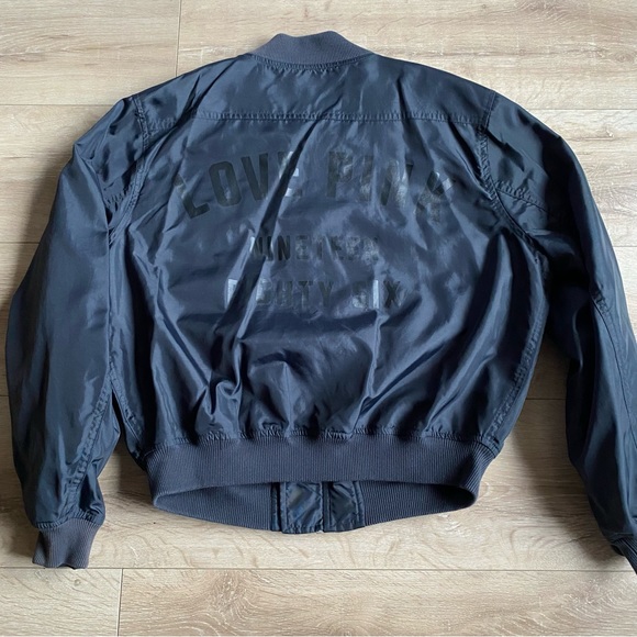 Victoria’s Secret PINK bomber flight jacket Varsity Jacket - Picture 2 of 9